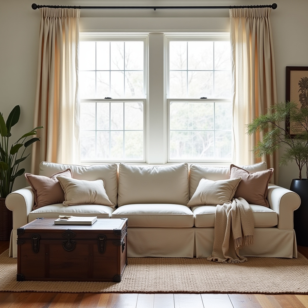 Farmhouse curtains 59