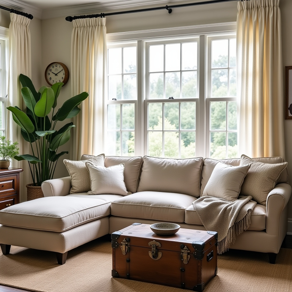 Farmhouse curtains 60