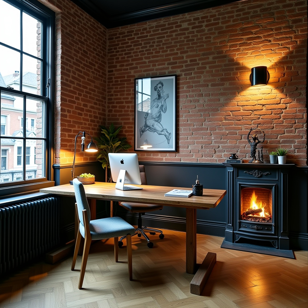Fireplace tiles 11