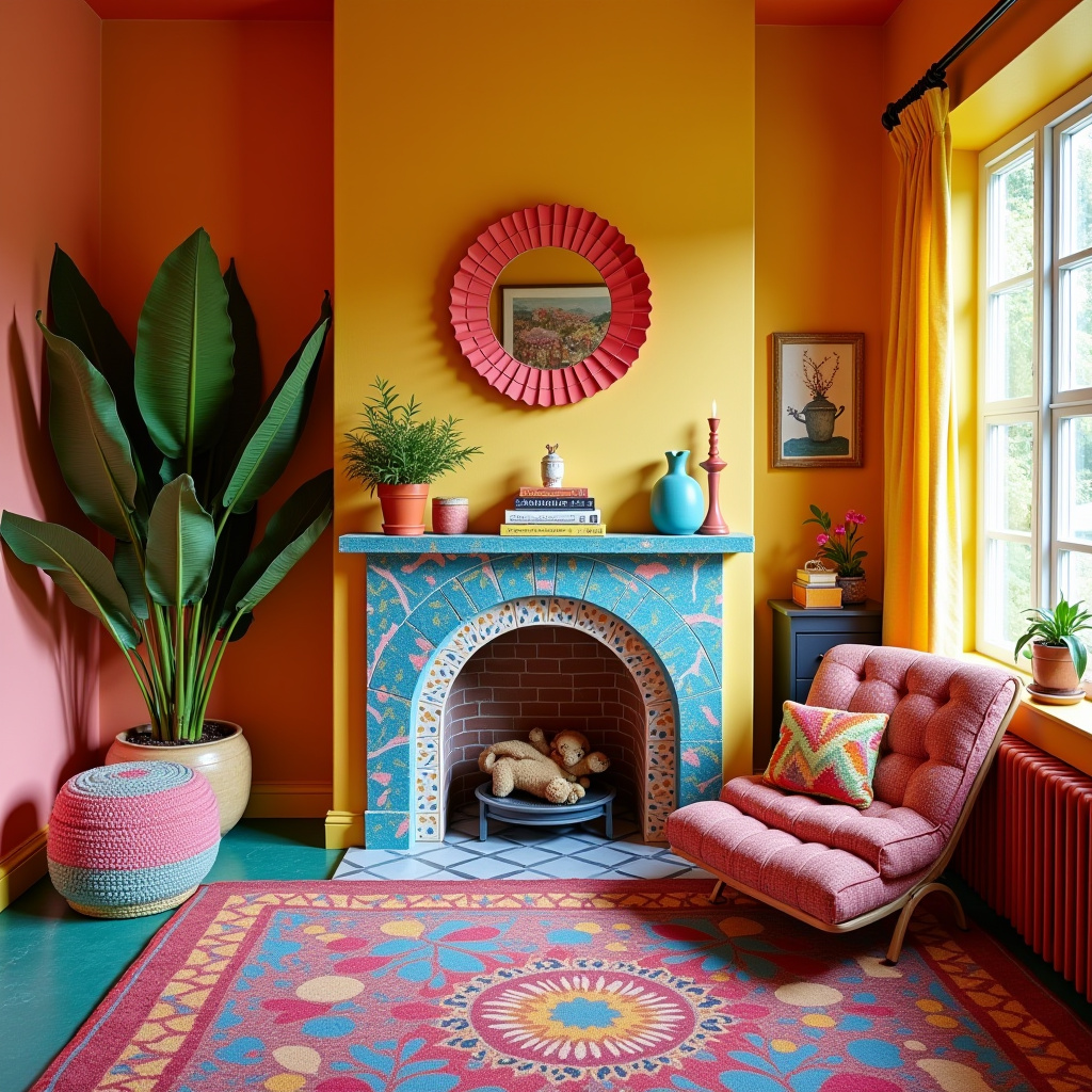 Fireplace tiles 13