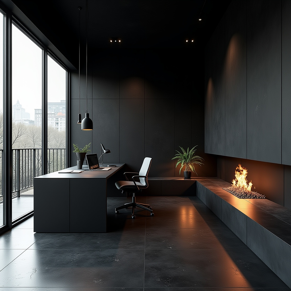 Fireplace tiles 55