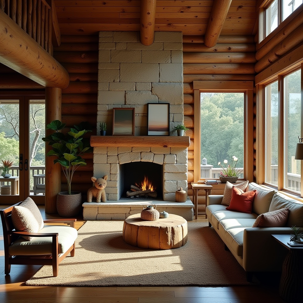 Fireplace tiles 58
