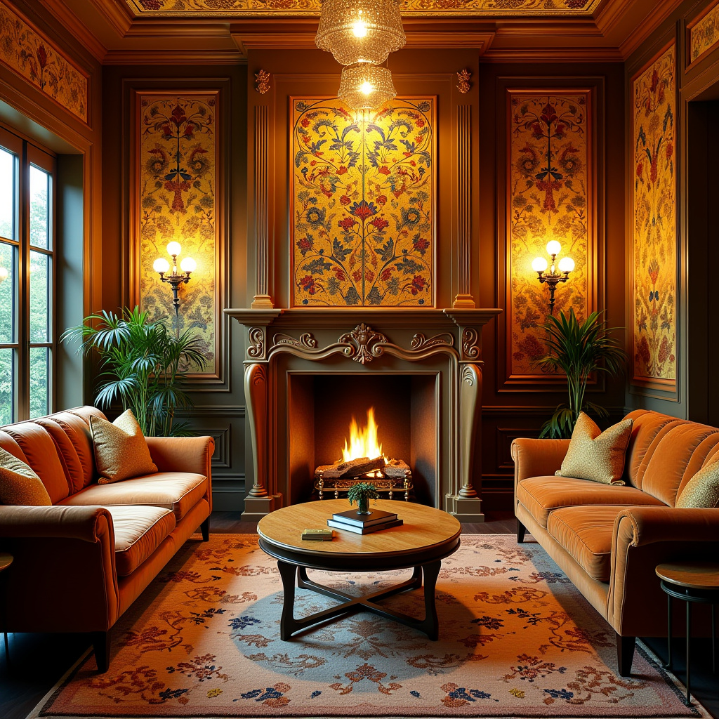 Fireplace tiles 60