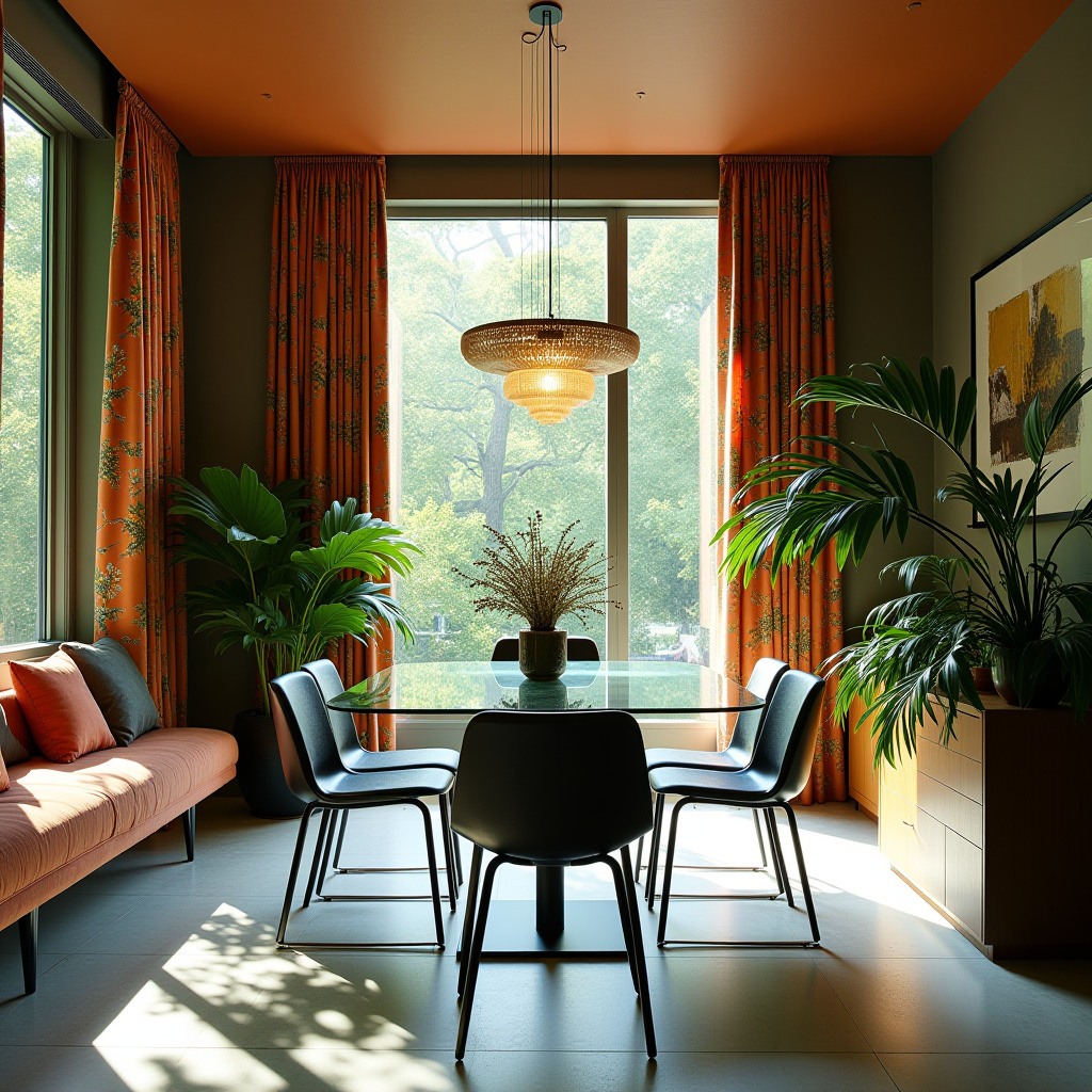Floral curtains 21