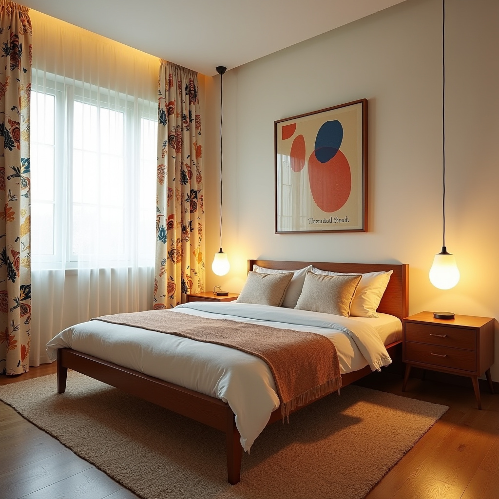 Floral curtains 25