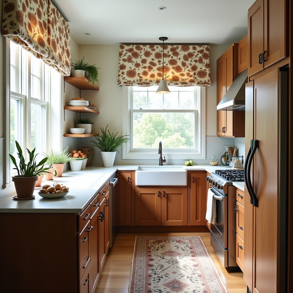 Floral curtains 36