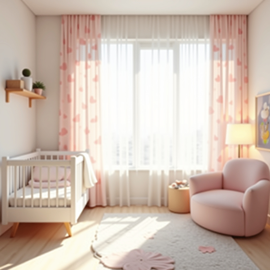 Floral curtains 44