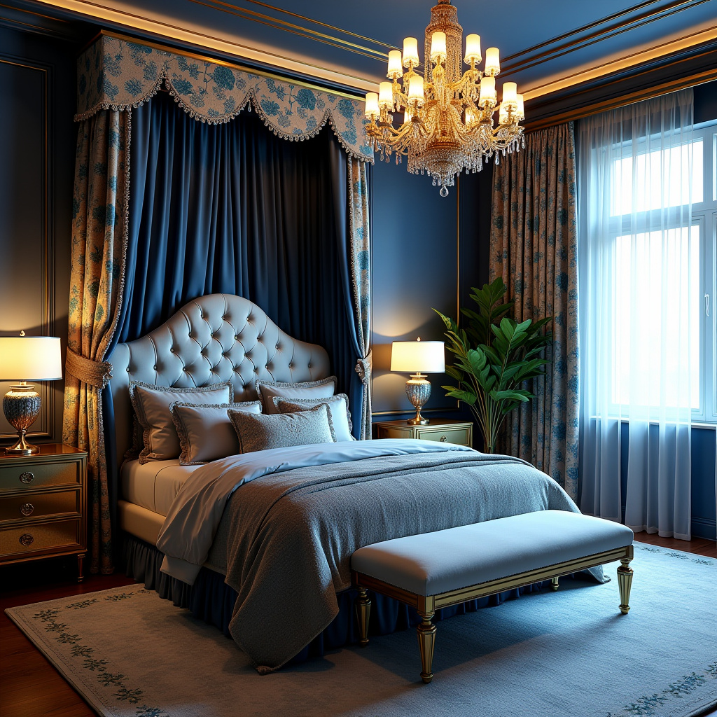 Floral curtains 45