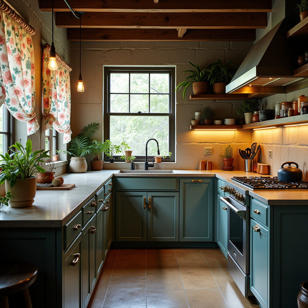 Floral curtains 48