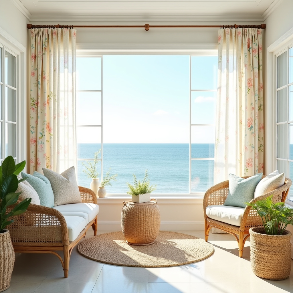 Floral curtains 53