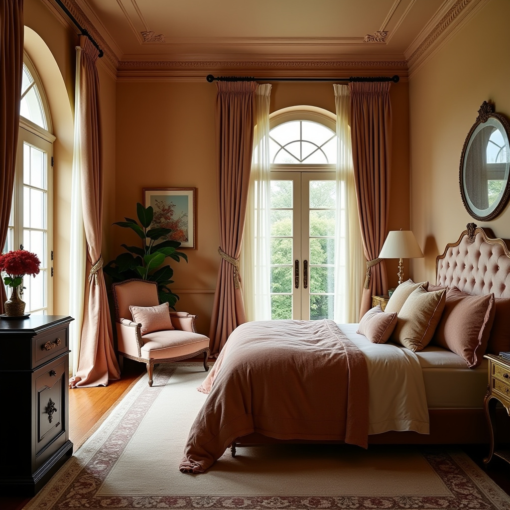 French door curtains 19