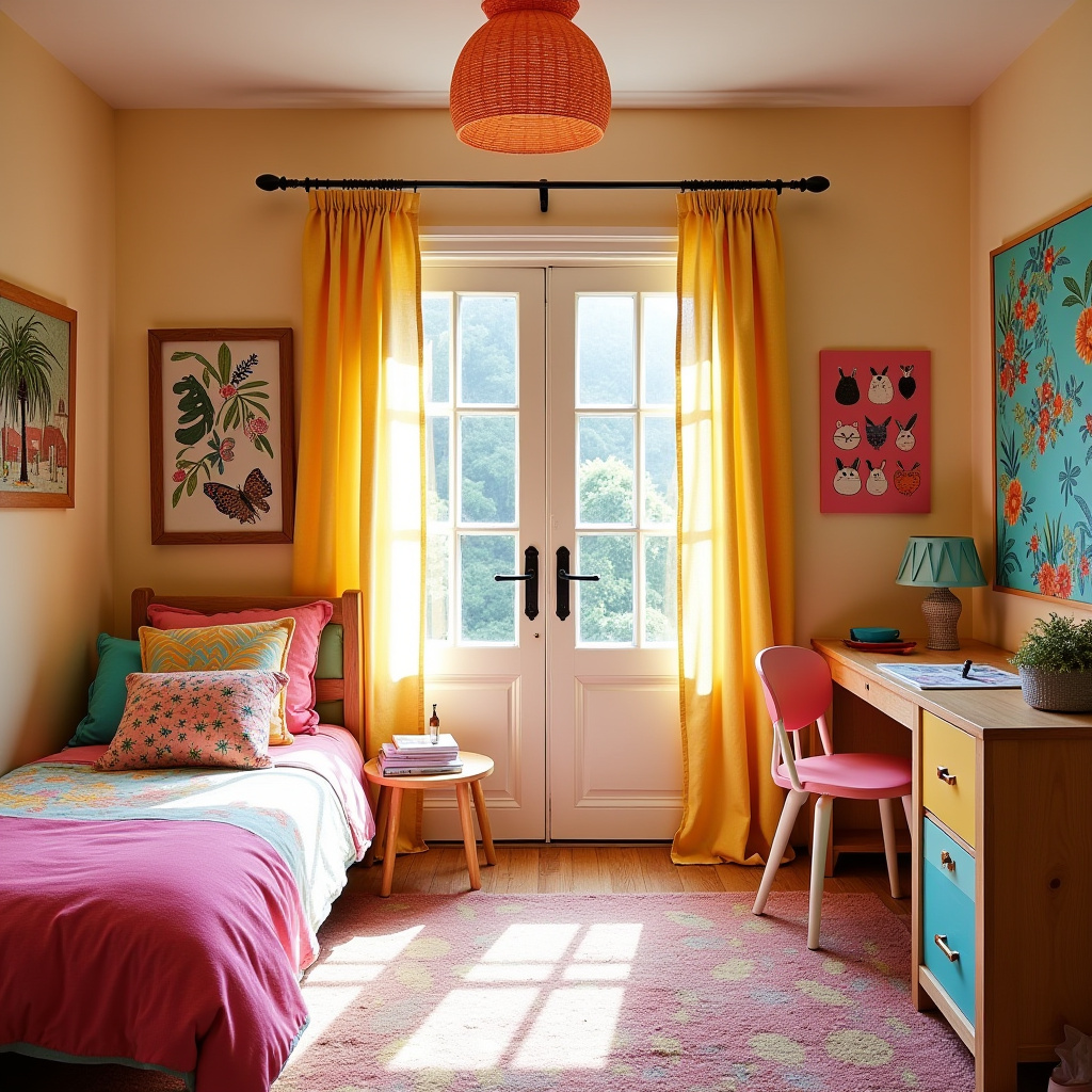 French door curtains 40