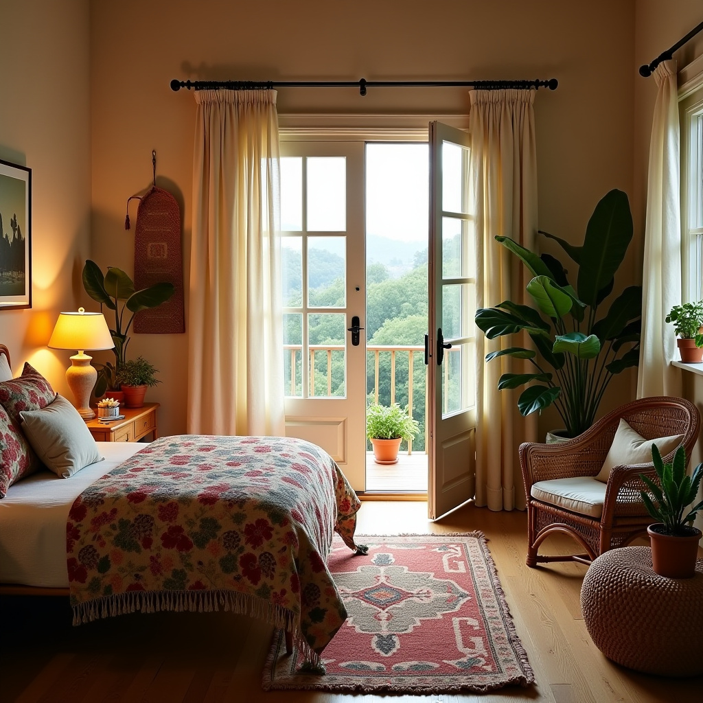 French door curtains 5