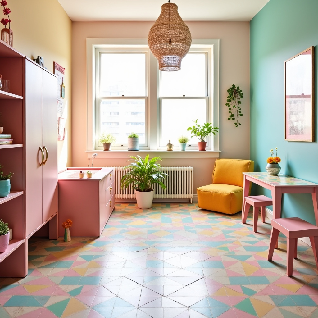 Geometric tiles 55