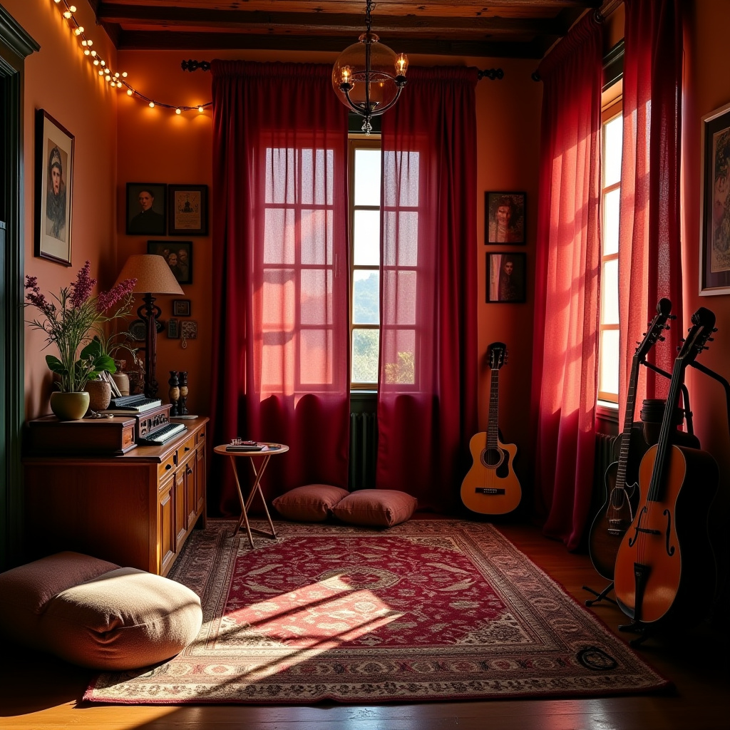 Grommet curtains 55