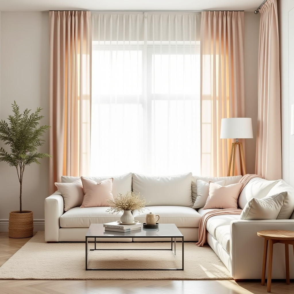 Layered curtains 2
