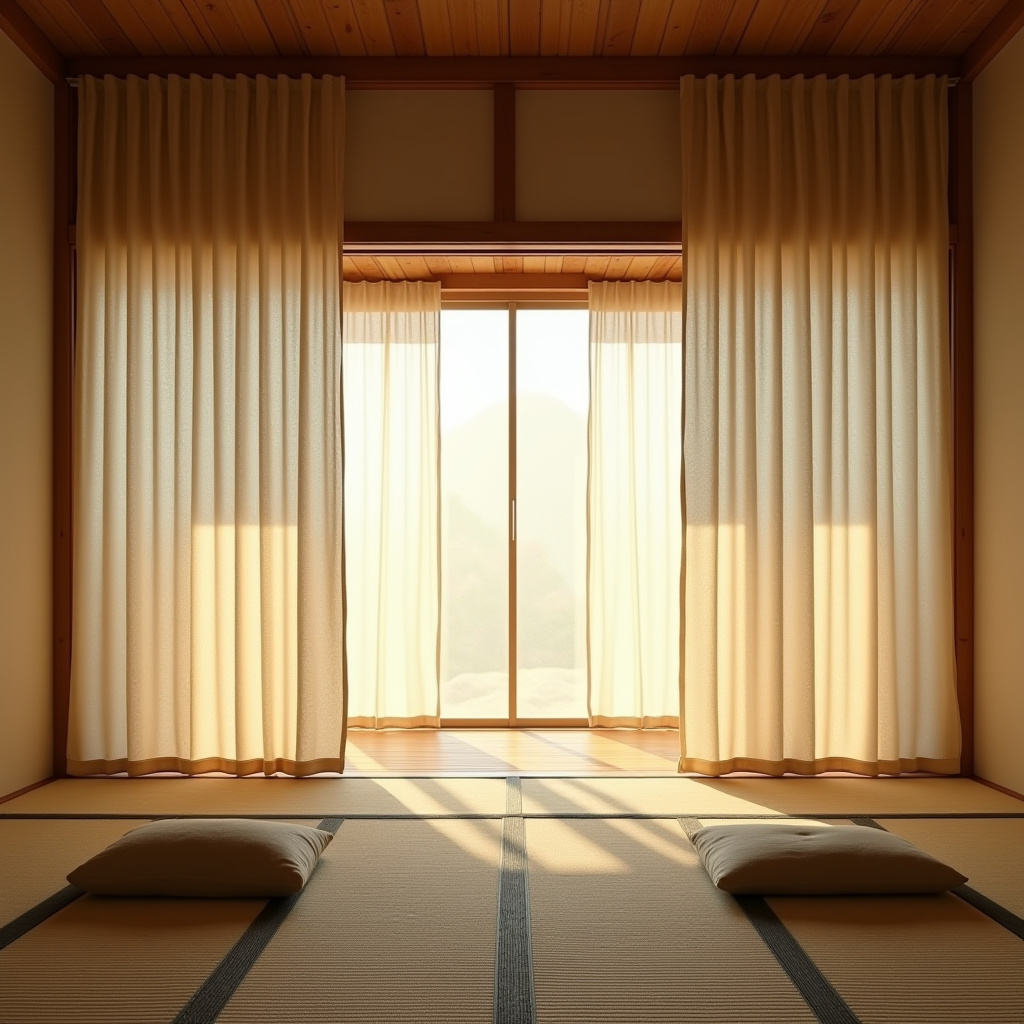 Layered curtains 35
