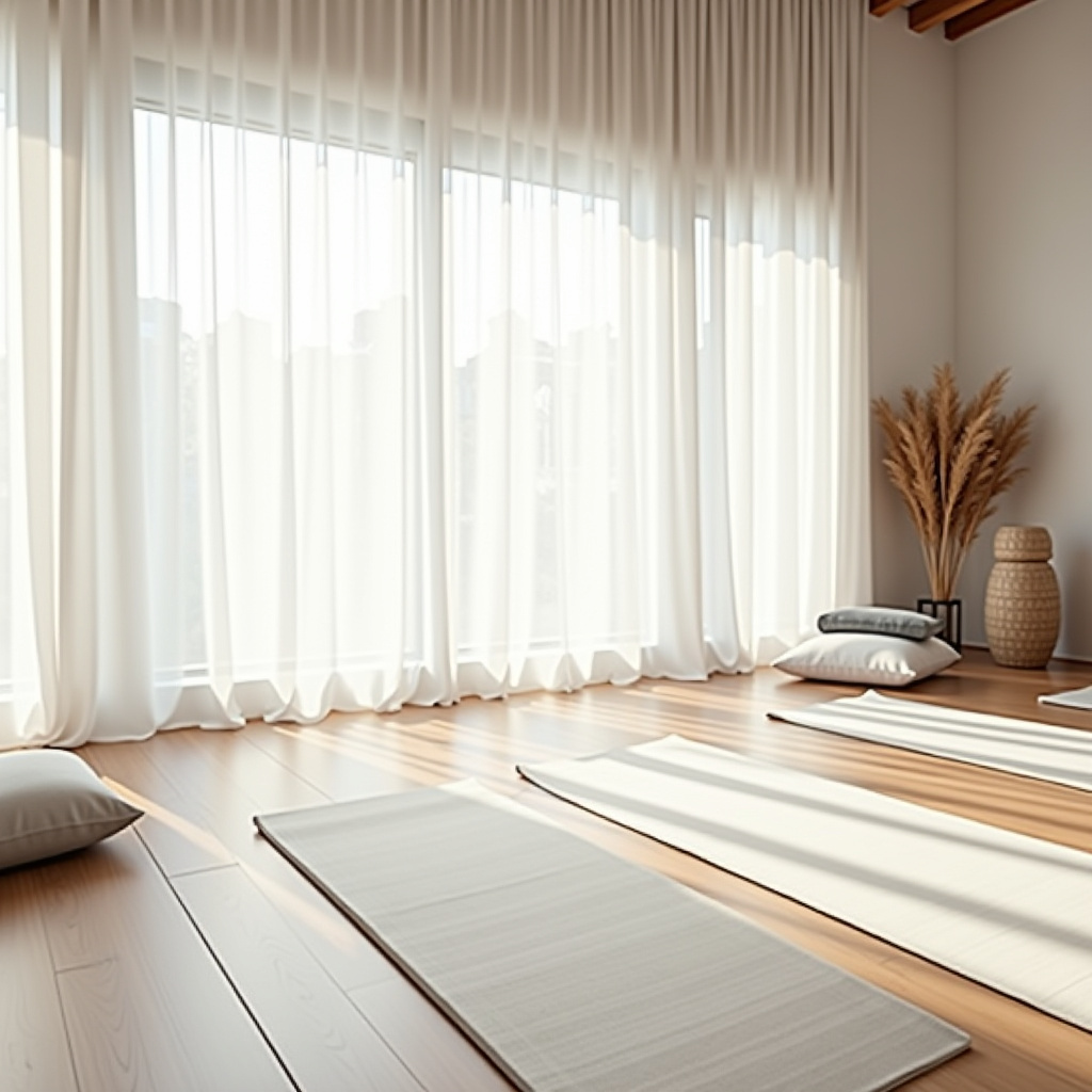 Layered curtains 57