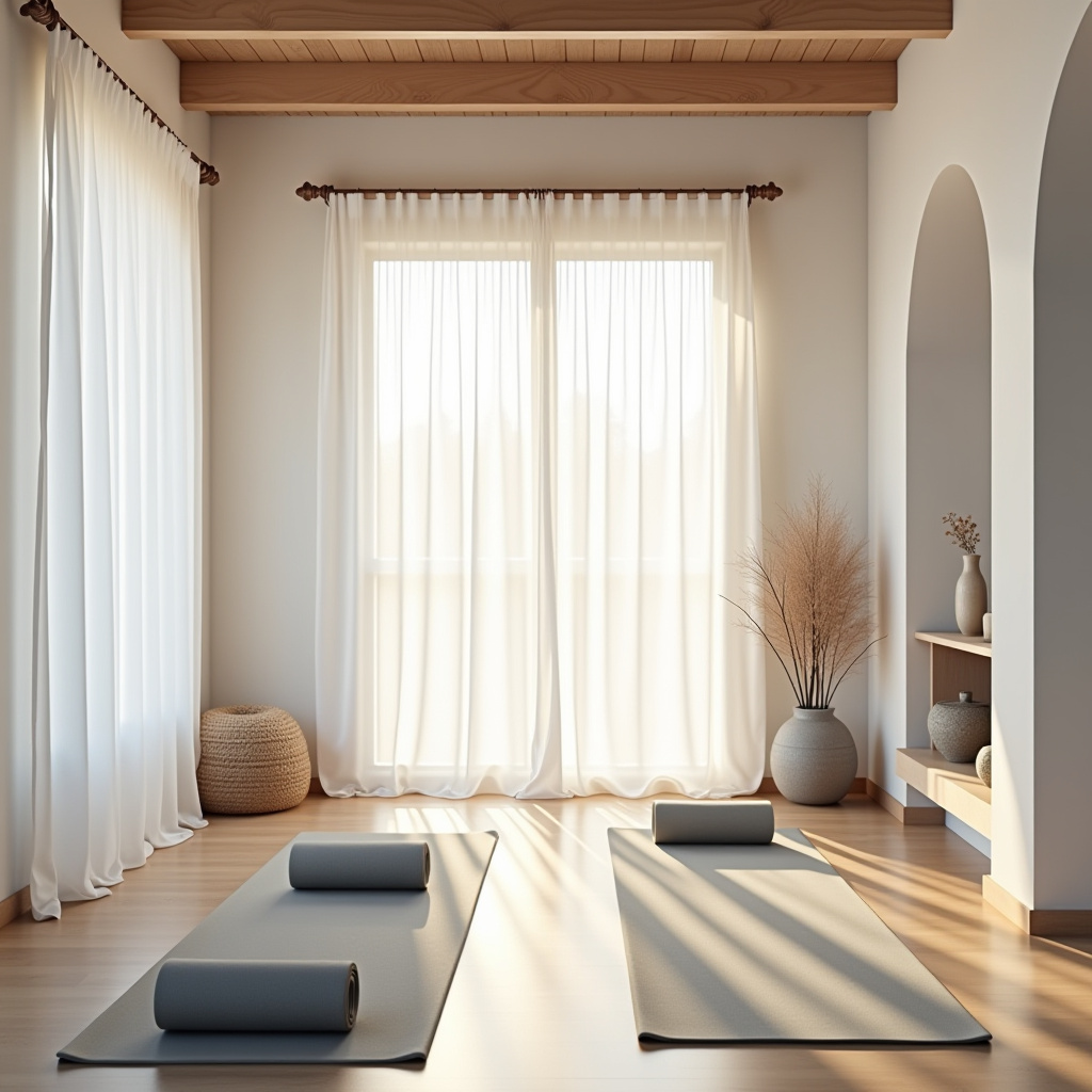 Layered curtains 58