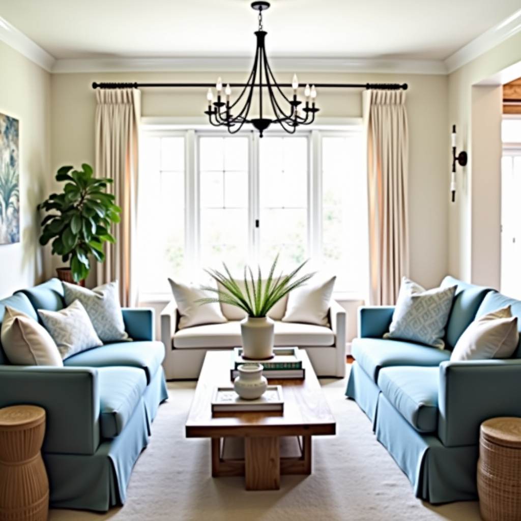Linen curtains 45