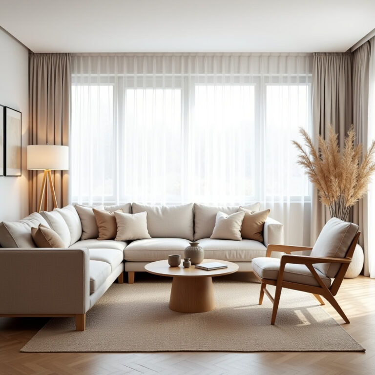 Living room curtains 1