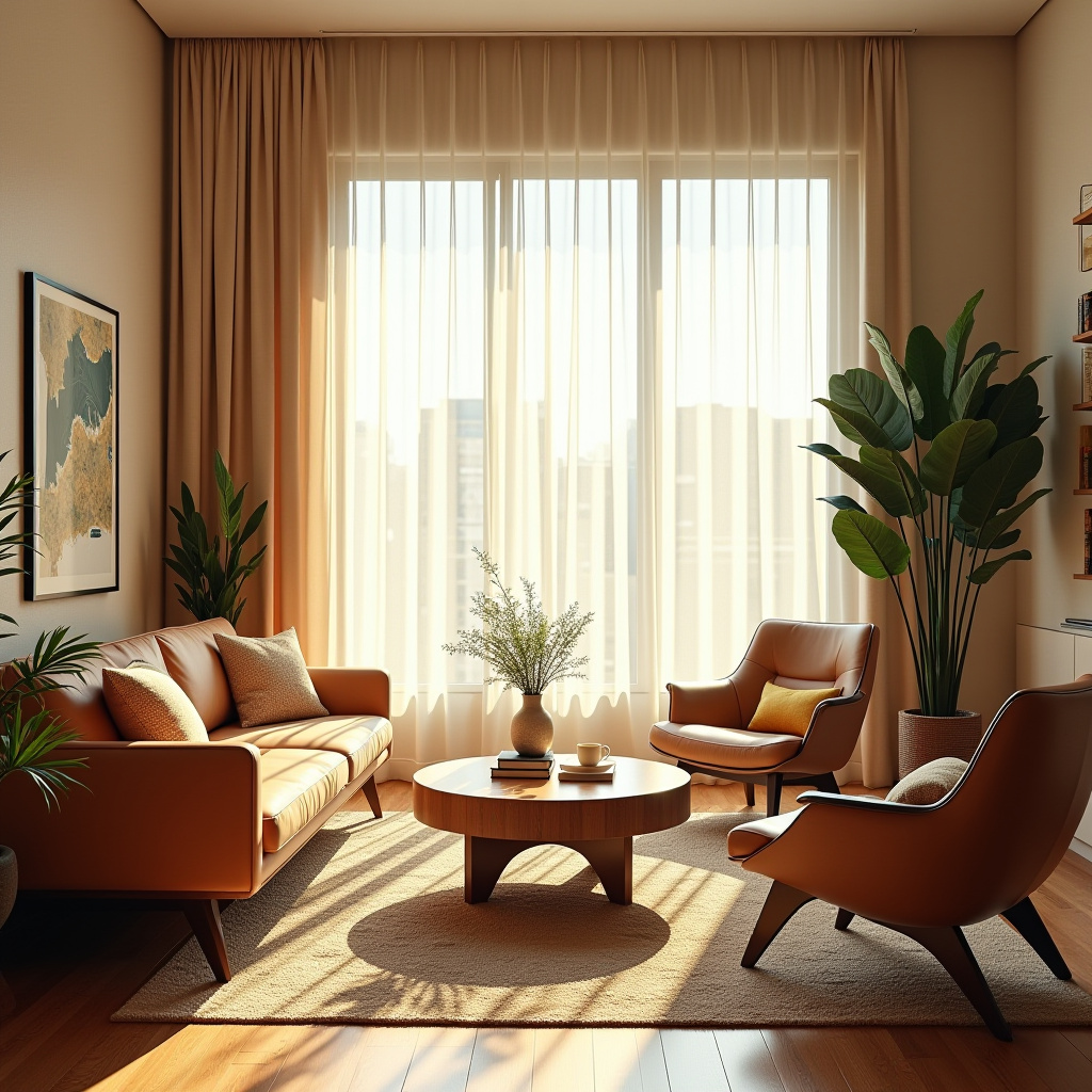 Living room curtains 10