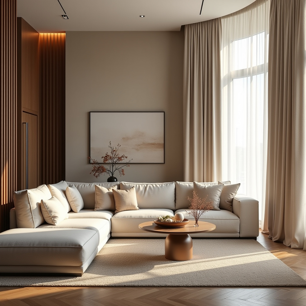 Living room curtains 11
