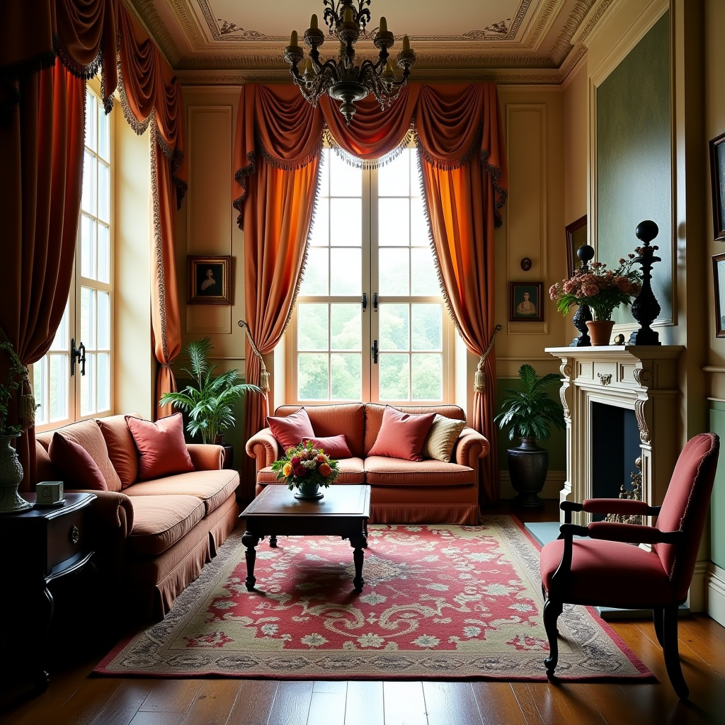 Living room curtains 13