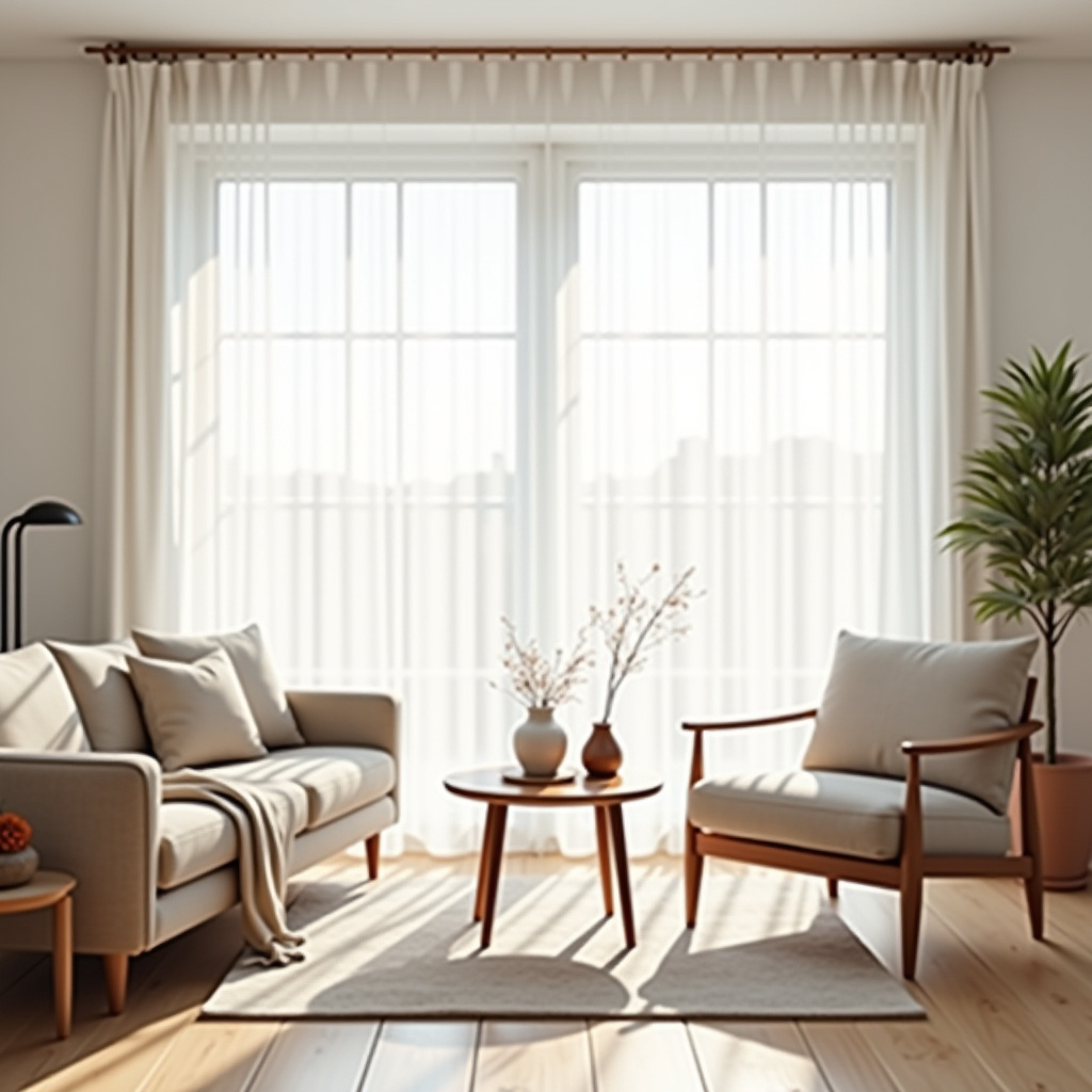 Living room curtains 2