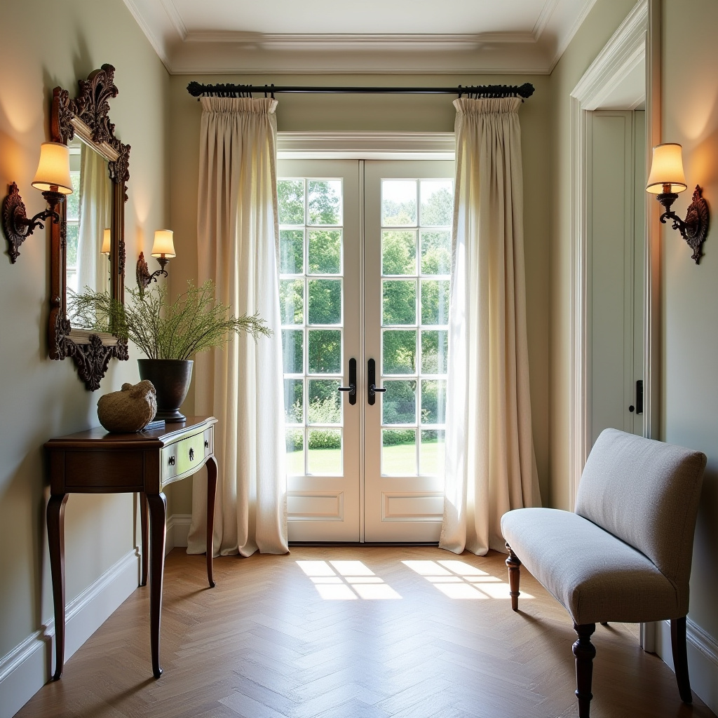 Metal curtain rods 21