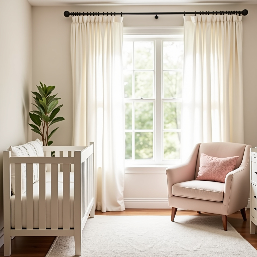 Metal curtain rods 36