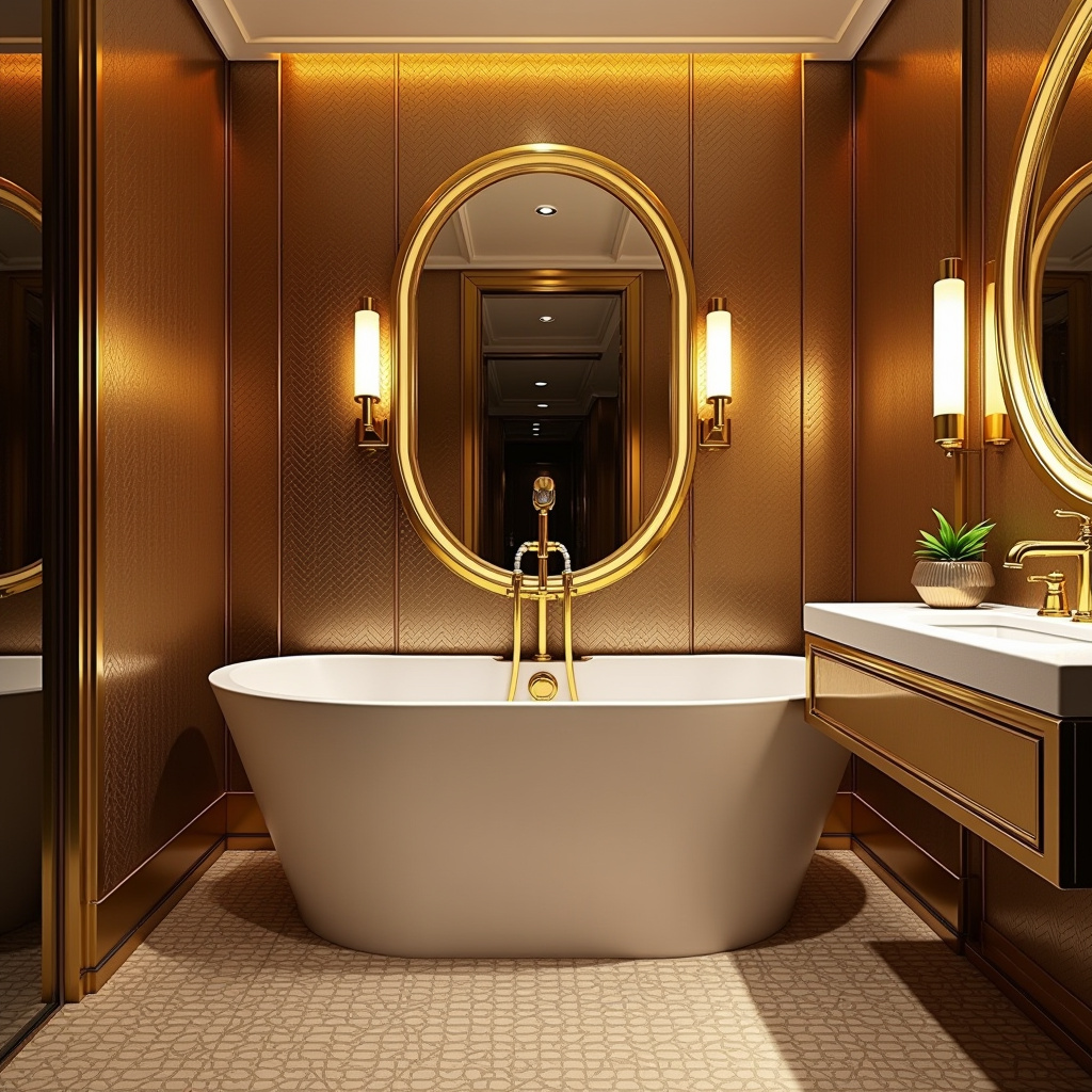 Metallic tiles 9