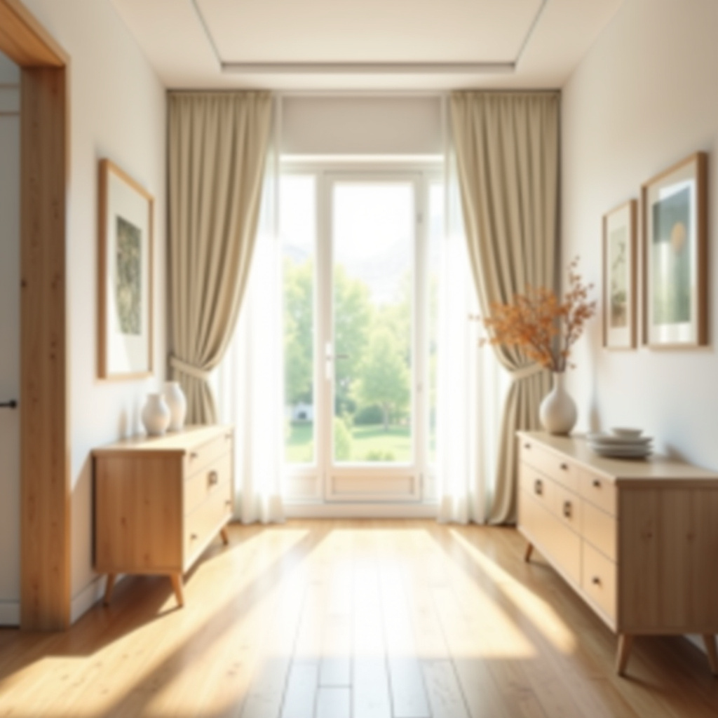 Minimalist curtains 60