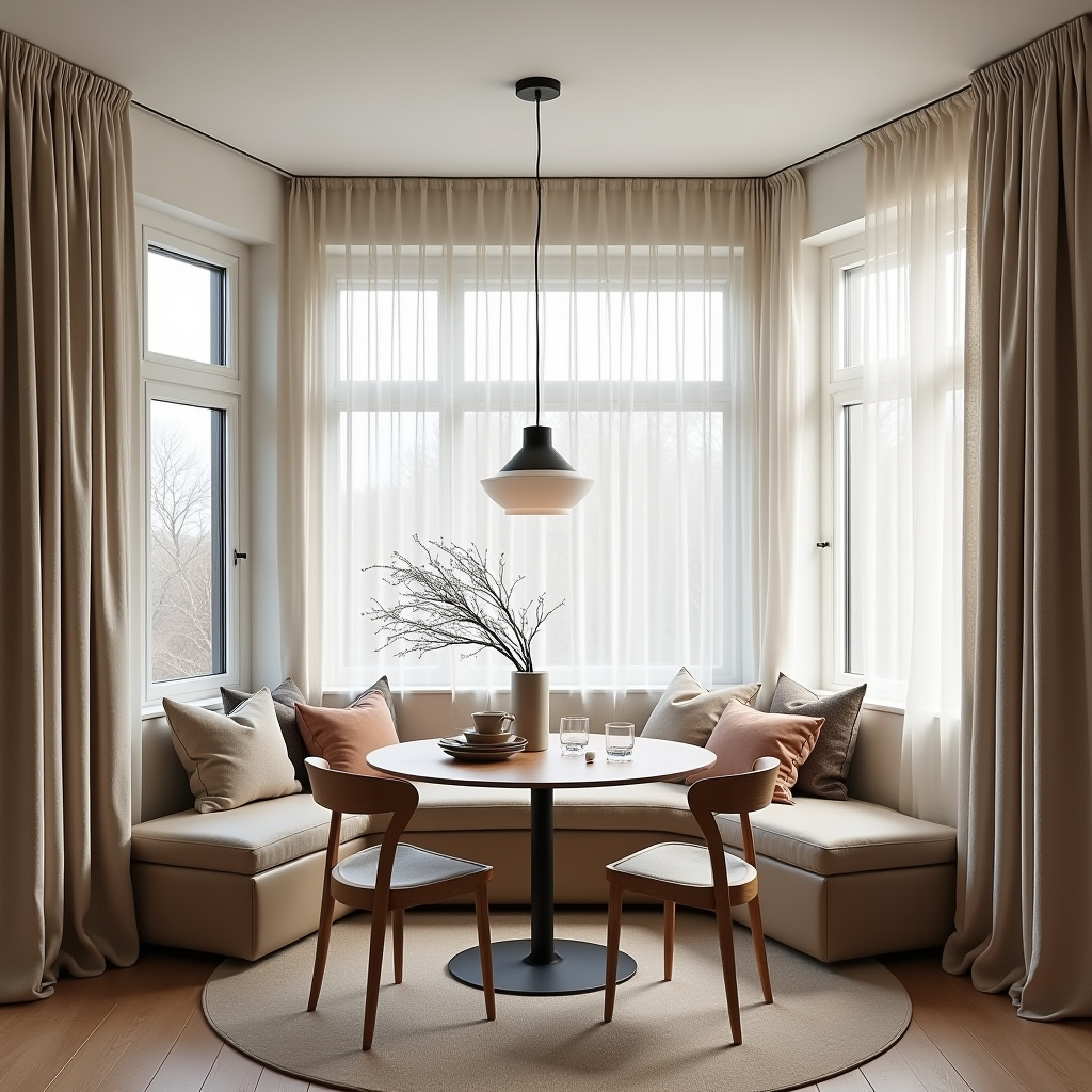 Neutral curtains 60