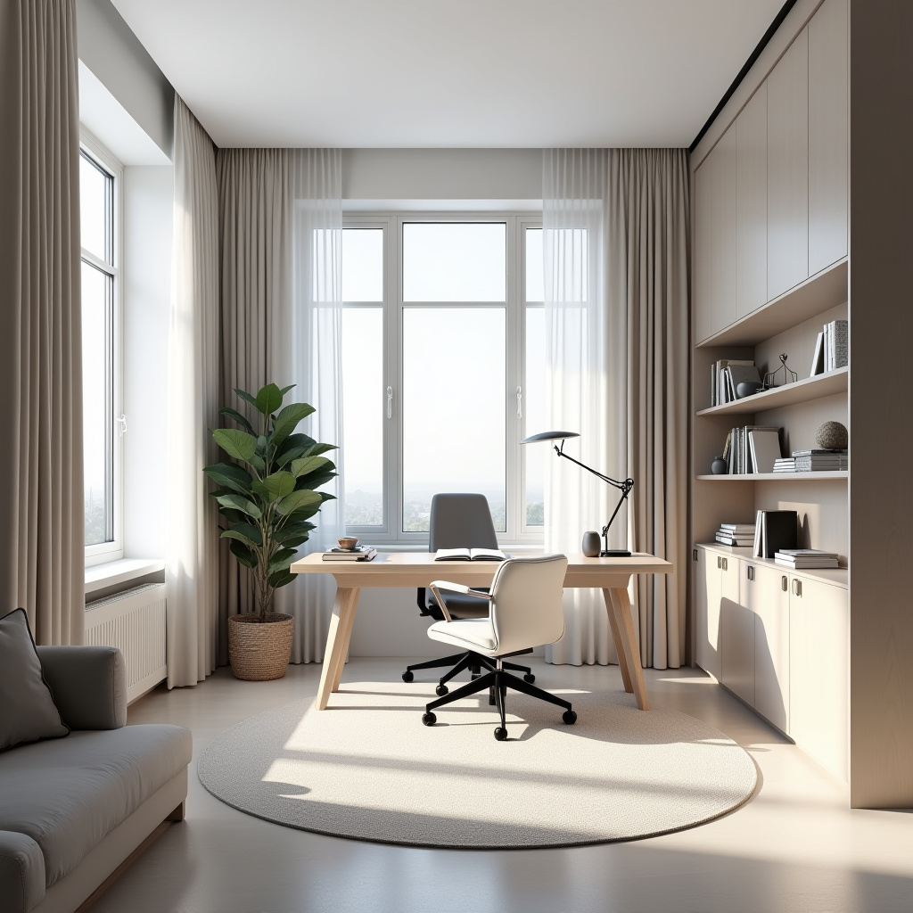 Neutral curtains 9