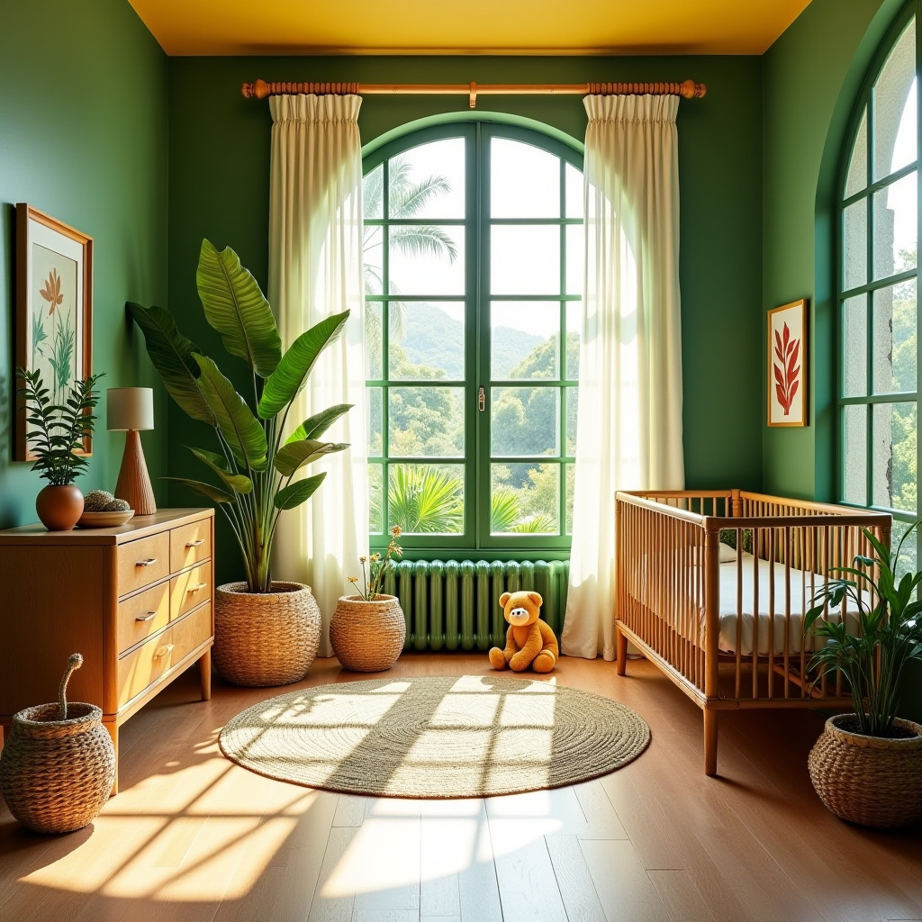 Nursery curtains 13