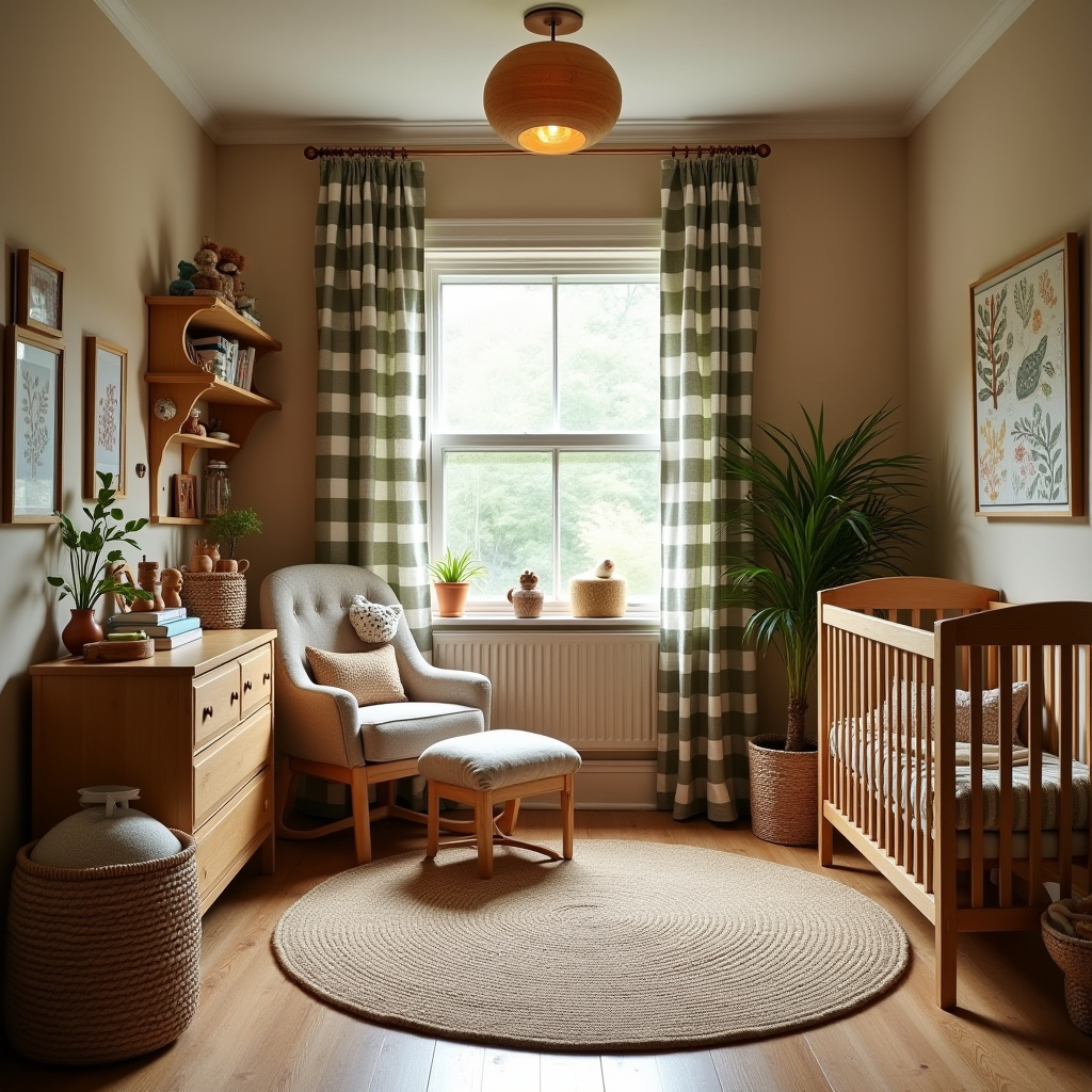 Nursery curtains 18