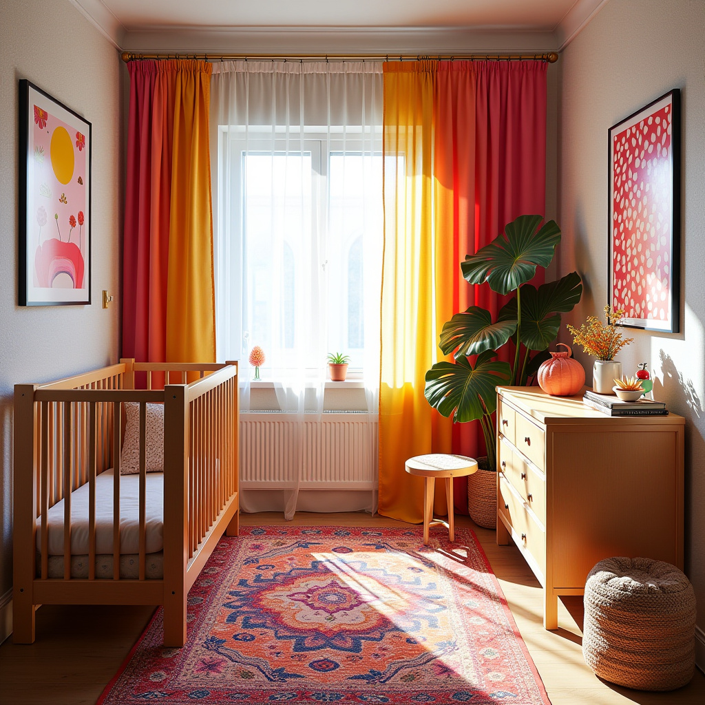 Nursery curtains 24