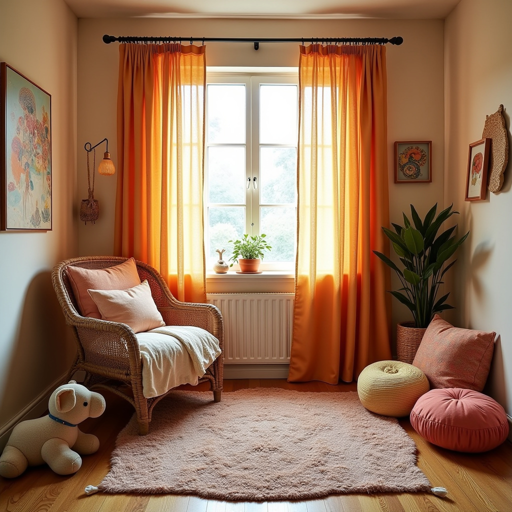 Nursery curtains 4