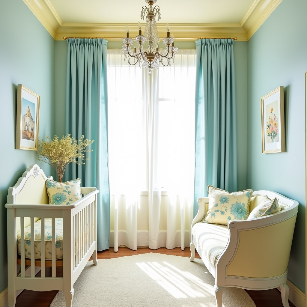 Nursery curtains 60