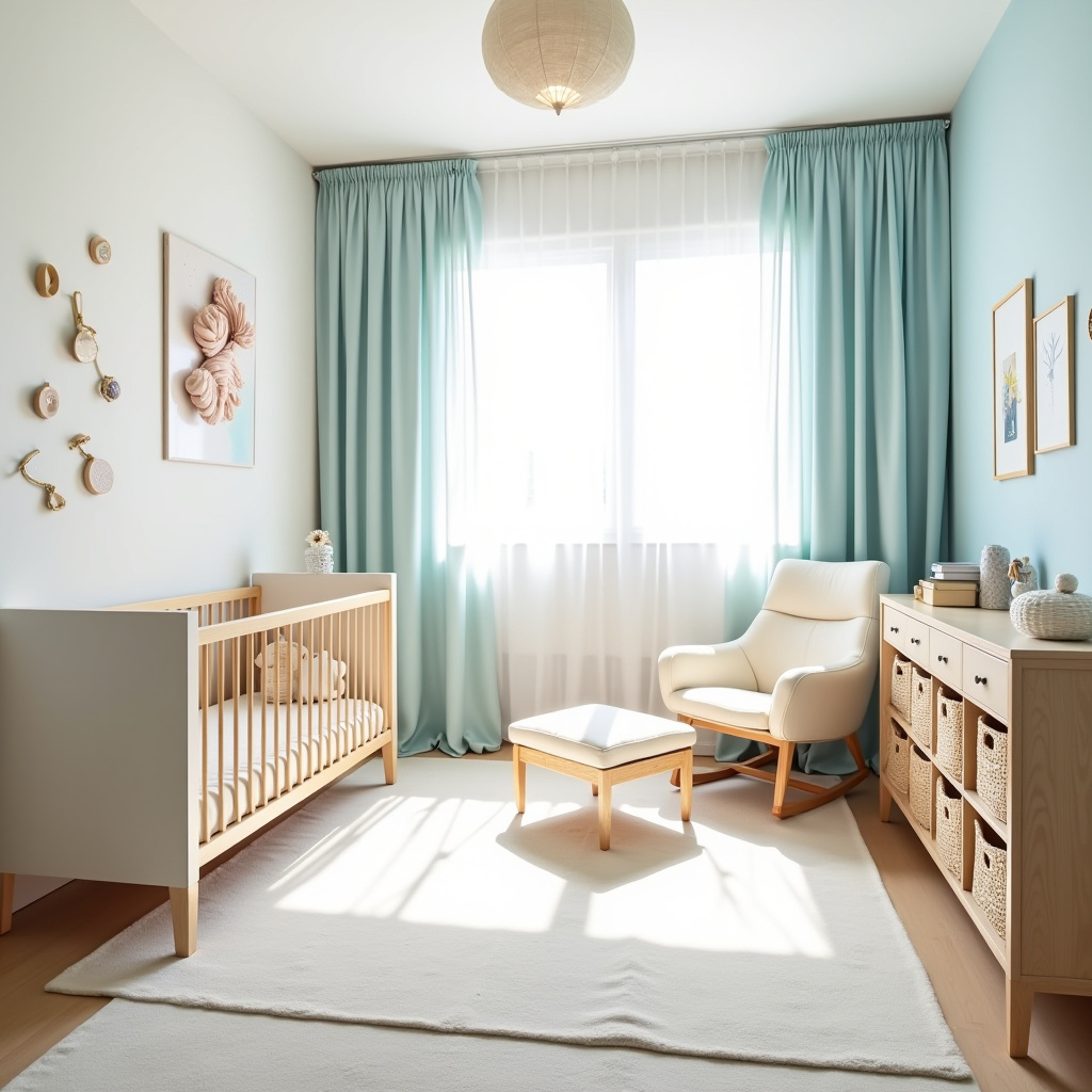 Nursery curtains 9