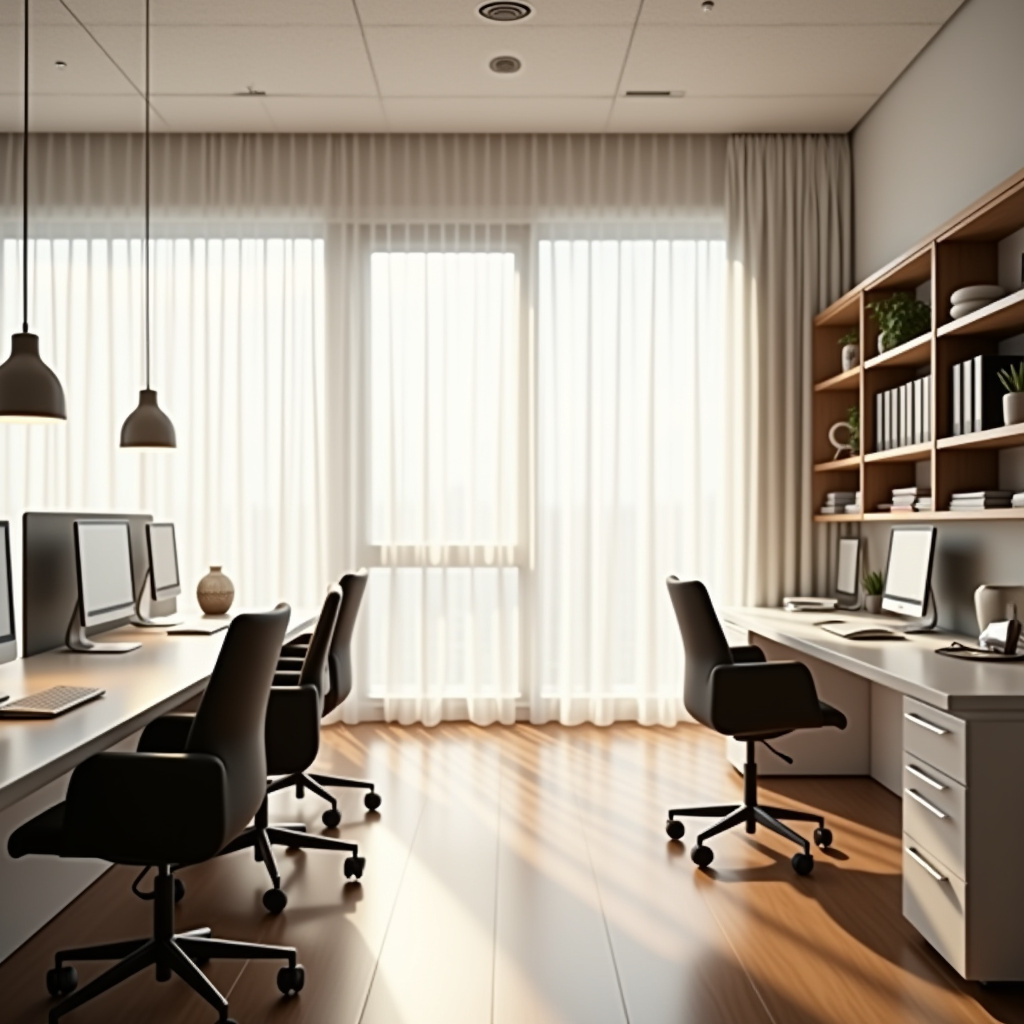 Office curtains 2