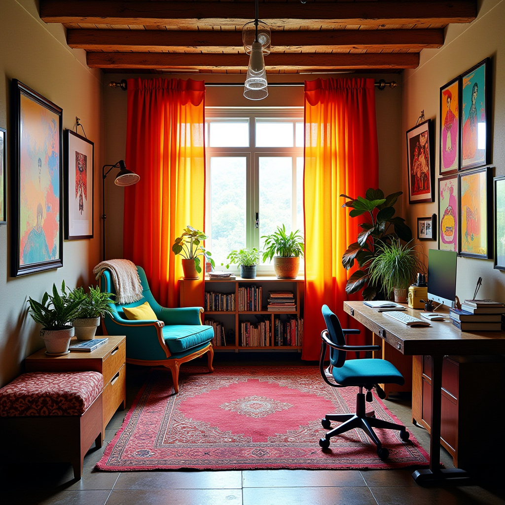 Office curtains 35