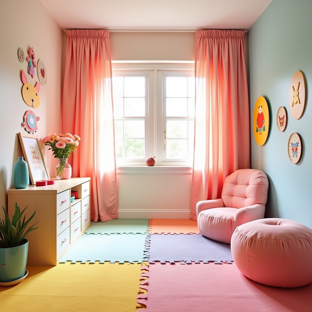 Pastel curtains 20