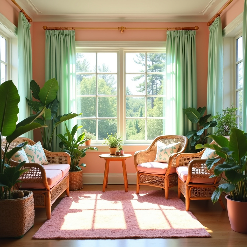 Pastel curtains 30