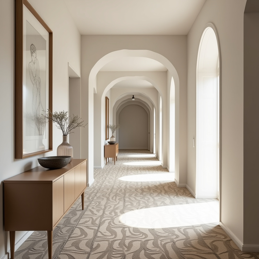 Patterned carpet 28