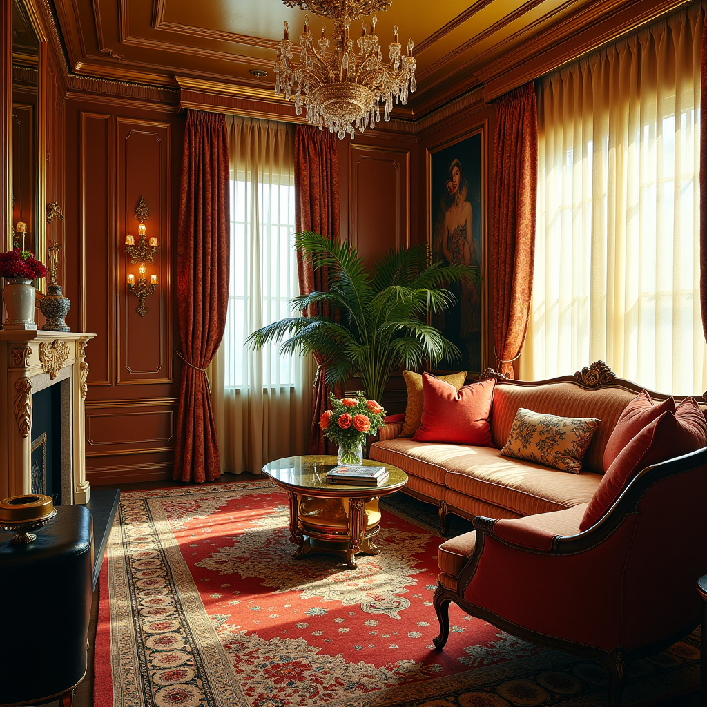 Patterned curtains 27
