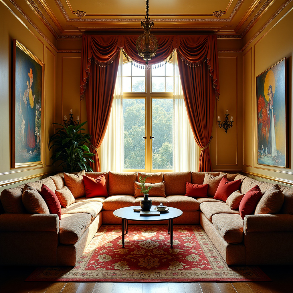 Patterned curtains 28