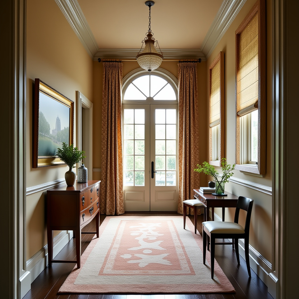 Patterned curtains 41
