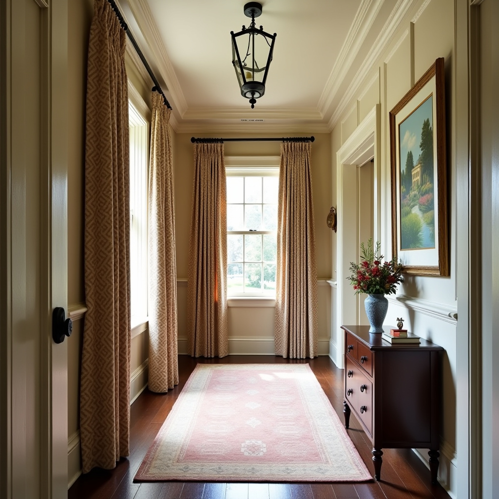 Patterned curtains 42